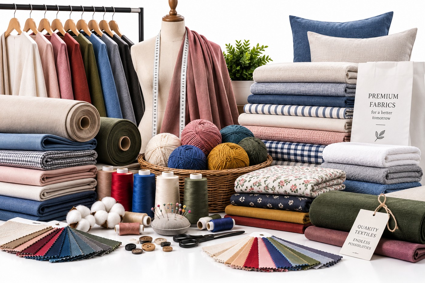 Wholesale Fabric & Textile Raw Materials
