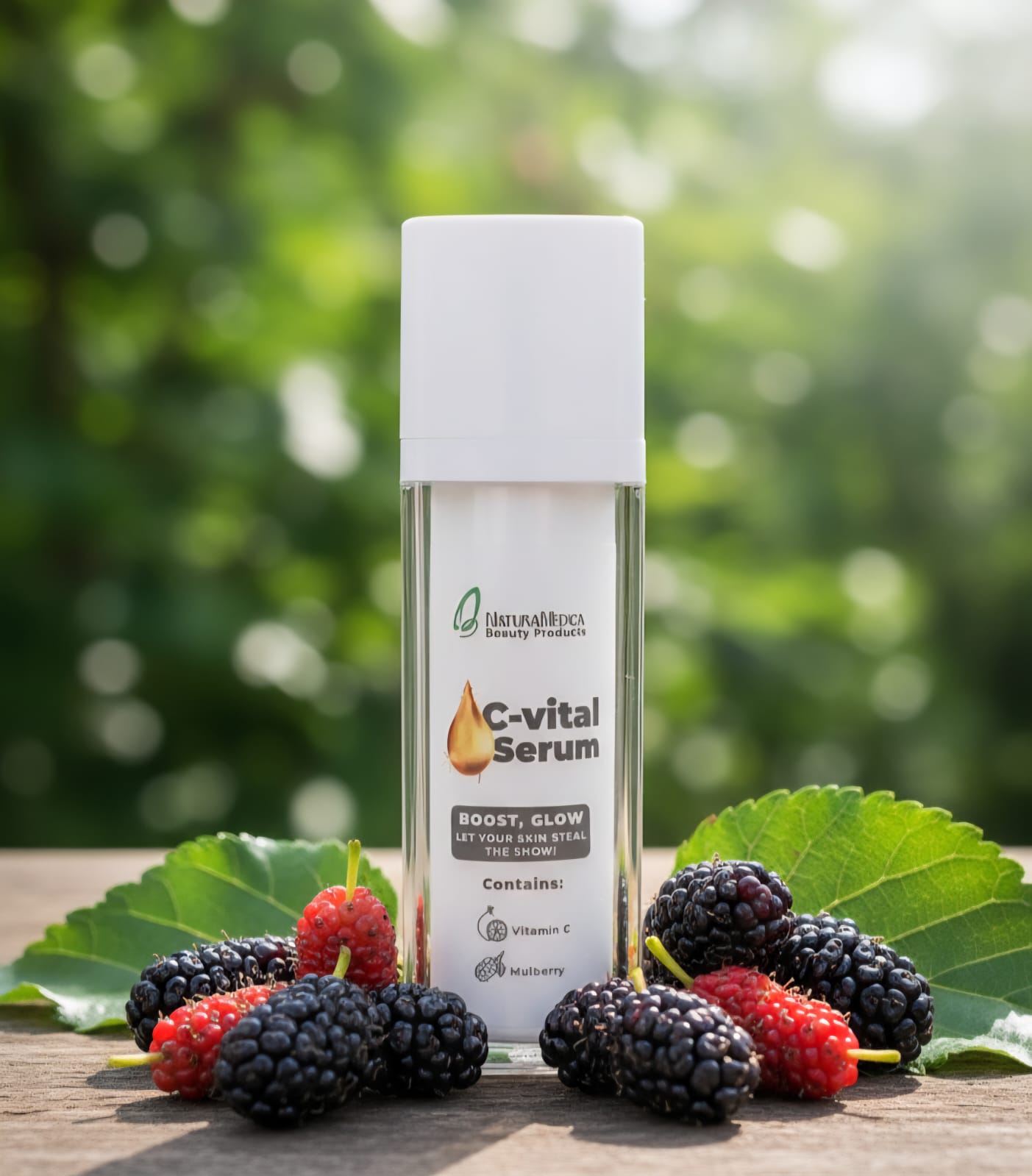 naturamedica C-vital skin freshness serum