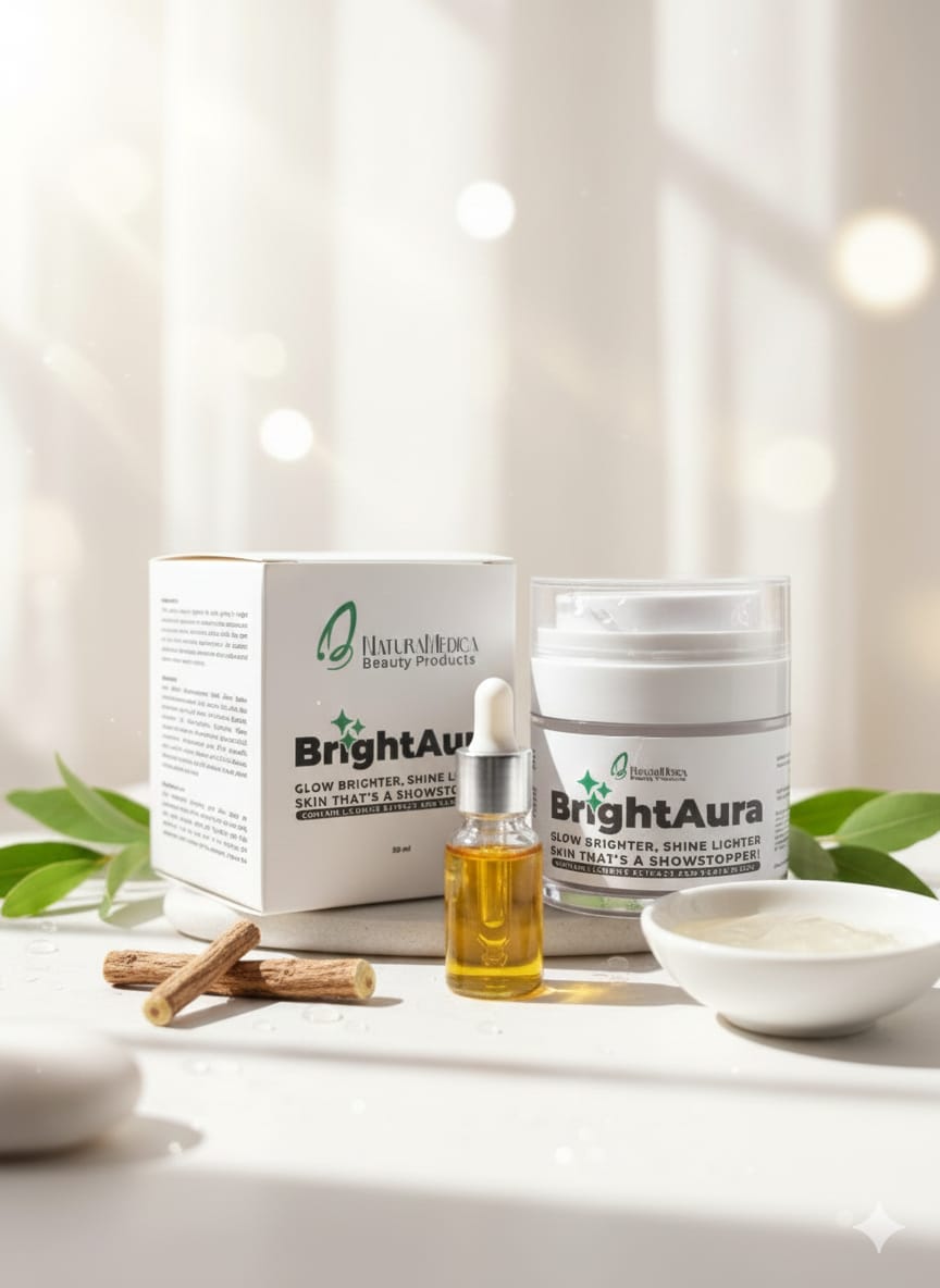 Naturamedica brightaura lightening night gel