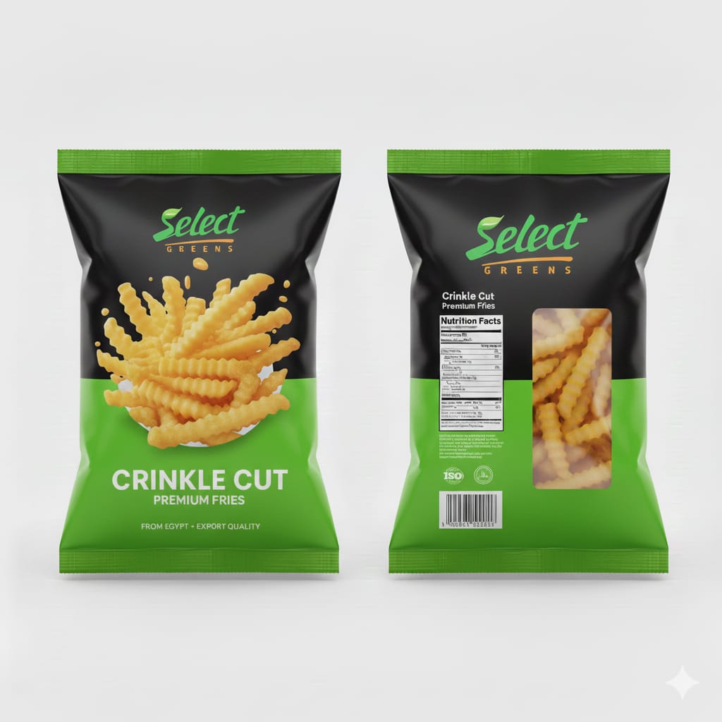 Frozen French Fries for Export | Bulk Frozen Potato Fries - Select Greens