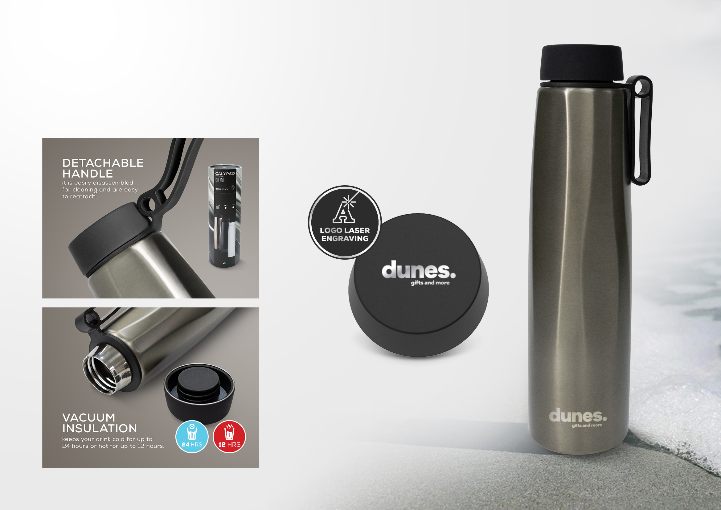 Calypso Bottle Insulated Plus 750ml