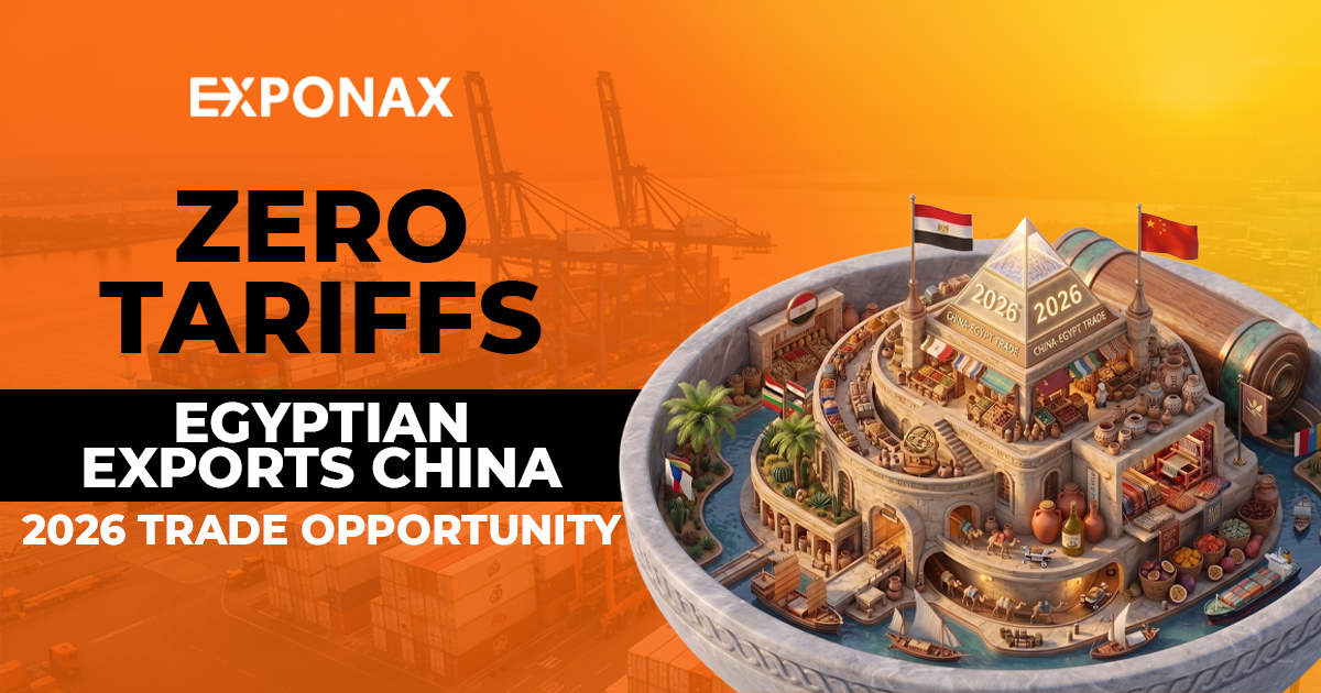 Zero Tariffs on Egyptian Exports to China: A New Opportunity for Global Buyers